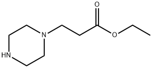 3-(哌嗪-1-基)丙 酸乙酯 结构式