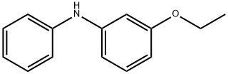 3-乙氧基二苯胺 结构式