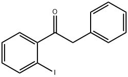 1-(2-碘苯基)-2-苯基乙烷-1-酮 结构式