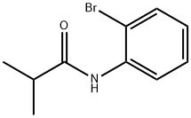 N-(2-溴苯基)异丁酰胺 结构式