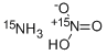 硝酸(15N)铵(15N) 结构式