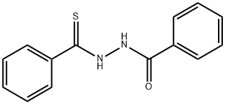 1-Benzoyl-2-(phenylthioxomethyl)hydrazine 结构式