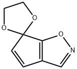 Spiro[6H-cyclopent[d]isoxazole-6,2-[1,3]dioxolane] (9CI) 结构式