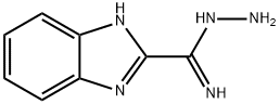 1H-Benzimidazole-2-carboximidicacid,hydrazide(9CI) 结构式