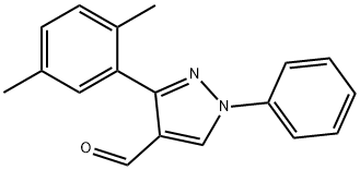 3-(2,5-Dimethylphenyl)-1-phenyl-1H-pyrazole-4-carbaldehyde