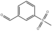3-甲砜基苯甲醛 结构式