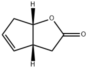 (1S,5R)-2-氧杂二环[3.3.0]辛-6-烯-3-酮 结构式