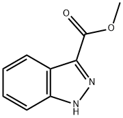 1H-吲唑-3-羧酸甲酯 结构式