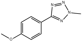 5-(4-METHOXY-PHENYL)-2-METHYL-2H-TETRAZOLE 结构式