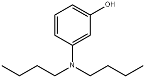 N,N-二丁基间氨基苯酚 结构式