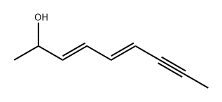 (3E,5E)-3,5-Nonadien-7-yn-2-ol 结构式