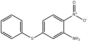 2-硝基-5-苯巯基苯胺 结构式