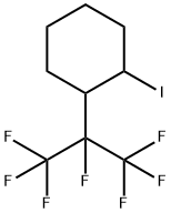 1-碘-2-七氟异丙基环己烷 结构式
