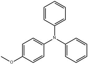 4-甲氧基三苯胺 结构式