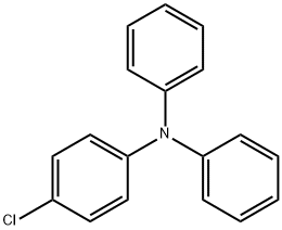 (4-氯苯基)二苯胺 结构式