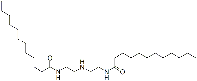 N,N'-(iminodiethylene)bis(dodecanamide) 结构式