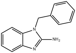 2-氨基-1-苄基苯并咪唑 结构式