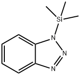 1-(三甲基硅基)苯并三氮唑 结构式