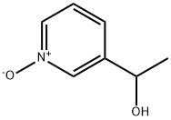 1-(3-吡啶基-N-氧化物)乙醇 结构式