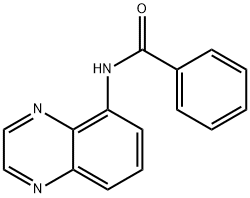 Benzamide, N-5-quinoxalinyl- (9CI) 结构式