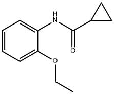 Cyclopropanecarboxamide, N-(2-ethoxyphenyl)- (9CI) 结构式