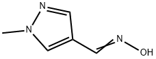 1H-Pyrazole-4-carboxaldehyde,1-methyl-,oxime(9CI) 结构式