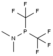 Phosphinous amide, N,N-dimethyl-P,P-bis(trifluoromethyl)- 结构式