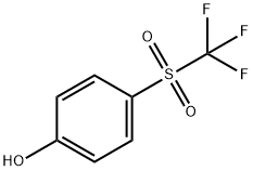 4-Hydroxyphenyl trifluoromethyl sulphone 结构式