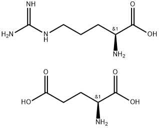 L-精氨酸 L-谷氨酸 结构式