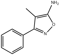 4-甲基-3-苯异恶唑-5-胺 结构式