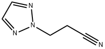 3-(2H-1,2,3-TRIAZOL-2-YL)PROPANENITRILE 结构式