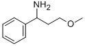 3-甲氧基-1-苯基丙-1-胺盐酸盐 结构式