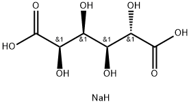 sodium hydrogen D-glucarate 结构式
