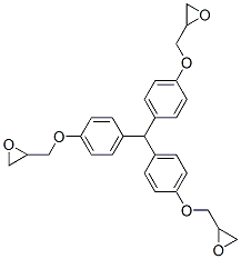 2,2',2''-[methylidynetris(p-phenyleneoxymethylene)]trioxirane 结构式