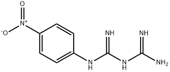 1-(p-nitrophenyl)biguanide  结构式