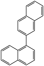 1,2-联萘 结构式