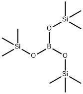 三(三甲基硅烷)硼酸酯 结构式