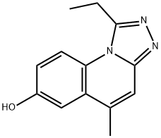 [1,2,4]Triazolo[4,3-a]quinolin-7-ol,1-ethyl-5-methyl-(9CI) 结构式