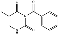 N3-BENZOYLTHYMINE 结构式