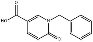 1-BENZYL-6-OXO-1,6-DIHYDRO-3-PYRIDINECARBOXYLIC ACID 结构式