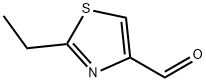 2-乙基-1,3-噻唑-4-甲醛 结构式