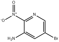 3-氨基-5-溴-2-硝基吡啶 结构式