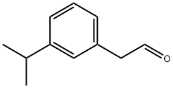 Benzeneacetaldehyde, 3-(1-methylethyl)- (9CI) 结构式