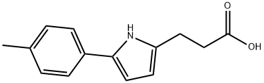 3-(5-P-甲苯基-1氢-吡咯-2-基)-烟酸 结构式