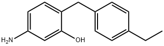 Phenol, 5-amino-2-[(4-ethylphenyl)methyl]- (9CI) 结构式