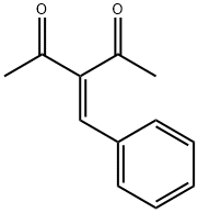 3-亚苄基-2,4-戊二酮 结构式