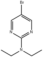 5-BROMO-2-(DIETHYLAMINO)PYRIMIDINE 结构式