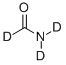 甲酰胺-D3 结构式