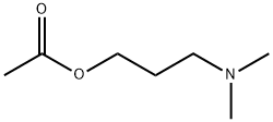 Acetic acid 3-(dimethylamino)propyl ester 结构式