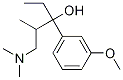1-(二甲基氨基)-3-(3-甲氧基苯基)-2-甲基戊-3-醇 结构式